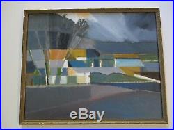 David Wade Painting Vintage Contemporary Uk Regionalism Abstract Expressionism