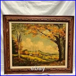 Dean Fausett The Ancient Maple Painting 24x30 Canvas in Solid Wood Frame PRINT