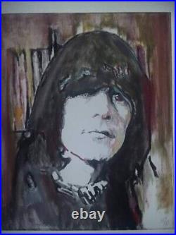 Dee Dee Ramone Oil Painting