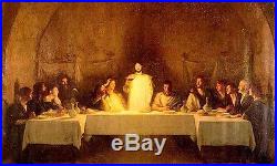 Dream-art Oil painting Christ Jesus & Christians The Last Supper canvas 24x36
