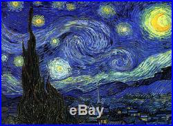 Dream-art Oil painting Vincent Van Gogh The Starry Night abstract landscape