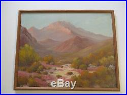 Early Old California Landscape Painting American Impressionism Herbert Sartelle