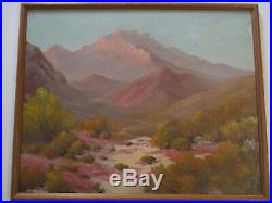 Early Old California Landscape Painting American Impressionism Herbert Sartelle
