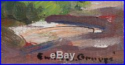 Emile A Gruppe Original Oil Painting On Canvas Board Signed Rockport Landscape