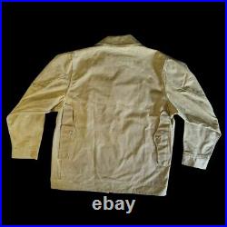 Filson oil finish tin cloth (waxed canvas) cruiser jacket
