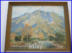 Finest Norman Yeckley Old California Painting American Impressionist Landscape