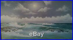 Florida Highwaymen Painting by George Buckner 24X36 Oil on Canvas RARE ONE