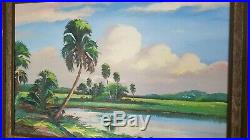 Florida Highwaymen by James Gibson 24X36 Oil on Canvas