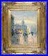 Framed-Original-Oil-Painting-French-Cityscape-Raining-City-Lawson-Signed-01-xiip