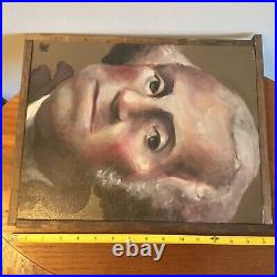 GEORGE WASHINGTON Oil Painting on Canvas Original 2011 Signed Framed 15.5 x 12