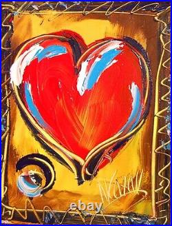 HEARTS original Oil On Canvas Gallery Artist F34WD
