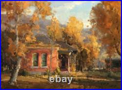 Hand-painted Original Oil painting art Impressionism Landscape on Canvas 20X24