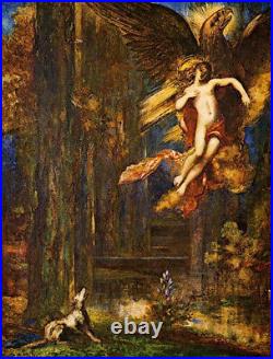 High quality oil painting handpainted on canvas-The Raising of Ganymede