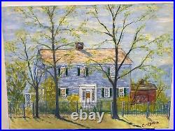 House Oil Painting By C tomanie on Canvas