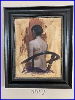 James Galindo Original Oil Painting on Canvas. 2008 Contemporary Figurative Nude