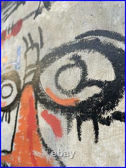 Jean-Michel Basquiat Painting Graffiti 80's street art