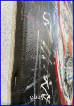 Jean-Michel Basquiat Painting Graffiti 80's street art
