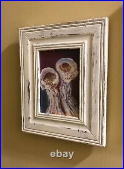 Jelly Fish, 9x11, Original Oil Painting, Frame