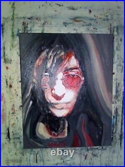 Joey Ramone Oil Painting