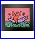 Keith-Haring-Graffiti-Art-Pop-Art-Original-Dolphin-Painting-01-cu