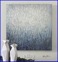 Large 36 Hand Painted Canvas Abstract Textured Finish Painting Modern Wall Art