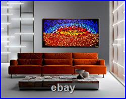 Large Abstract Oil Painting Modern Wall Canvas Original Contemporary Decor House