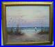 Large-Framed-Impressionist-Canvas-Oil-Painting-GIRL-ON-BEACH-Signed-P-Watkins-01-dtao