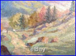 Listed Maurice Braun 1877-1941 Ny, Hungary California Landscape Oil Painting