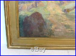 Listed Maurice Braun 1877-1941 Ny, Hungary California Landscape Oil Painting