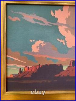 MESA NORTH OF MANY FARMS (2015) by Bill Schenck Oil Painting
