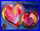 MODERN-ABSTRACT-HEARTS-by-Mark-Kazav-CANVAS-Original-Oil-Painting-ITYJO-01-bkq