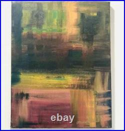 Michael Orsburn Abstract Painting On Canvas 18X14 With Authenticity Certificate
