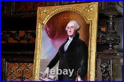 Museum Quality George Washington and Abraham Lincoln Paintings