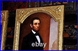 Museum Quality George Washington and Abraham Lincoln Paintings