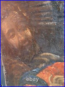 Mystery Artist C. 16th Century Large Original Religious Work Antique