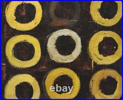 NY Art Unique Chic 13x36 Modern Abstract Original Oil Painting on Canvas