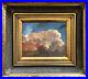 New-Mexico-Blue-Sky-framed-Gold-cover-Gilt-Framed-Oil-Painting-Cloud-16-X18-01-oo