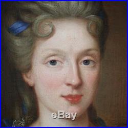 Nicolas de Largilliere 1656-1746 Antique French oil canvas Portrait painting