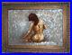 Nude-Large-Oil-Painting-Rare-View-Sitting-Girl-Gorgeous-Details-By-Barton-01-jt