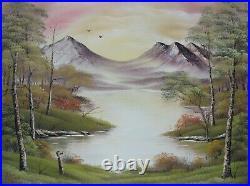 ORIGINAL OIL PAINTING on Stretched Canvas Day Break by SP Soni