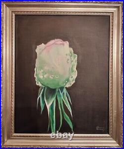 Oil On Canvas Painting Study of the Rose Signed Yevgeniy Kievskiy
