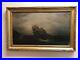 Oil-On-Canvas-Ship-At-Sea-Antique-1700s-01-mee