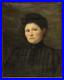Oil-Painting-Framed-Portrait-Of-A-Victorian-Woman-1800s-Impressive-Antique-01-yc