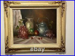 Oil on Canvas Realist Oil Painting Waldschmidt