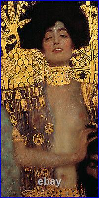 Oil painting Gustav Klimt Judith and the Head of Holofernes on canvas