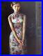 Oil-painting-beautiful-Chinese-girl-wearing-a-cheongsam-standing-canvas-01-teoo