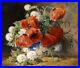 Oil-painting-nice-still-life-flowers-Poppies-in-porcelain-vase-on-canvas-01-dl