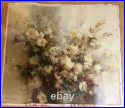 Oil painting on canvas / Flowers / Original Painting/ Signed