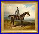 Old-Master-Art-Antique-Portrait-Gentleman-on-Horse-Oil-Painting-Unframed-30x40-01-odm