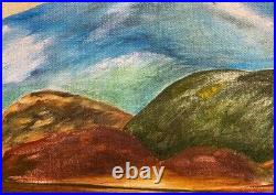 Original Framed Oil Landscape Painting Signed By Artist
